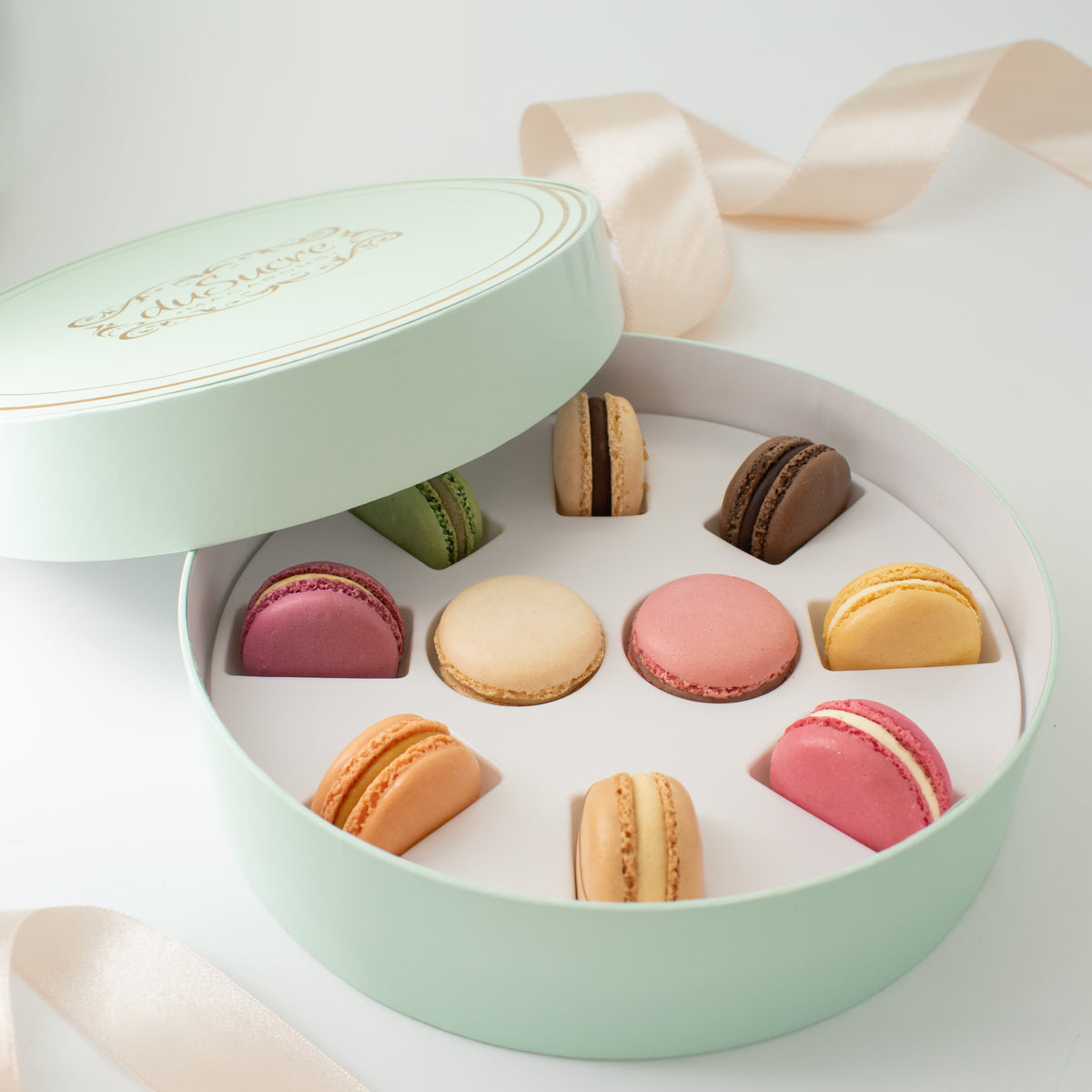 10er Macaron-Box