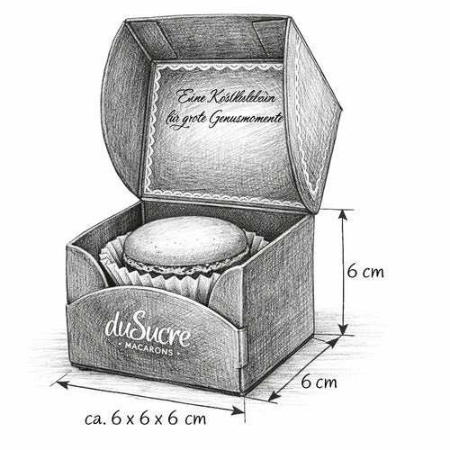 1er  Macaron Geschenkbox