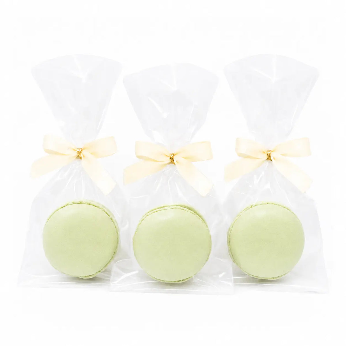 Einzeln verpackte Macarons